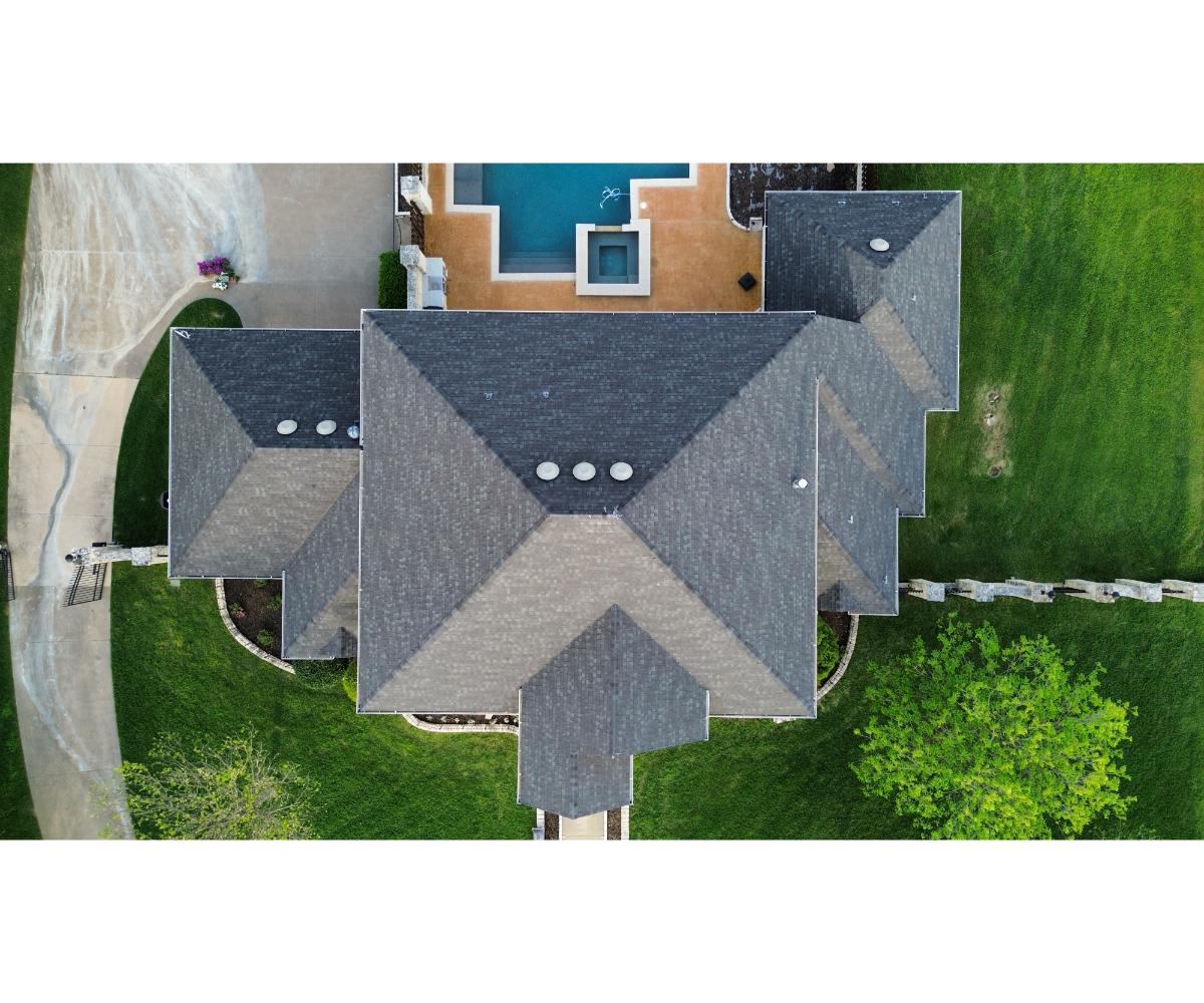 Roofing project by Ryze Roofing & Construction in DFW