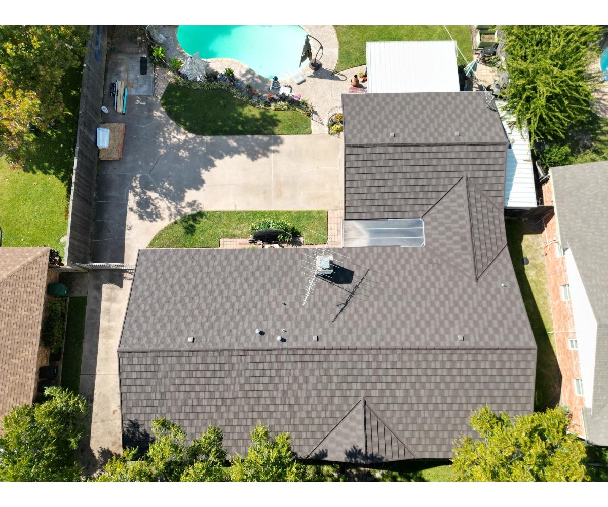 Roofing project by Ryze Roofing & Construction in DFW